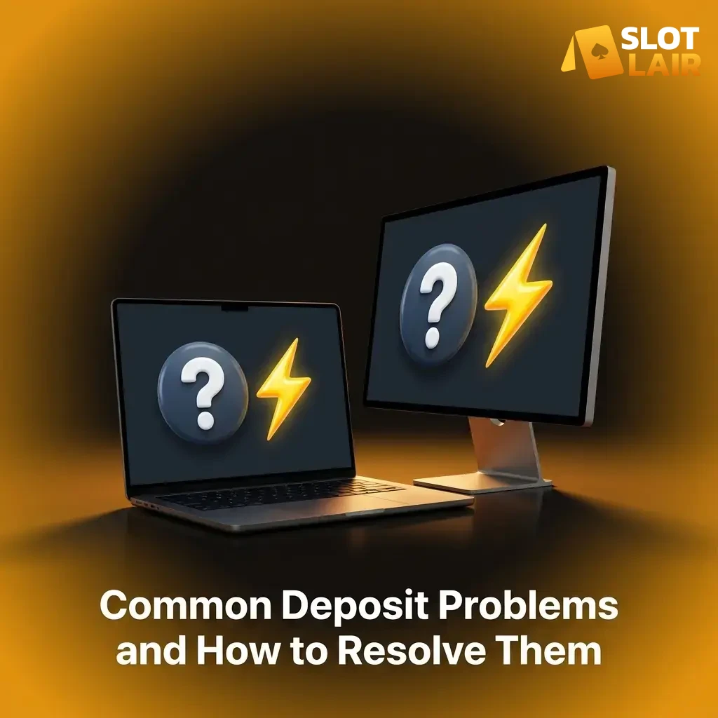 Find solutions for SlotLair deposit problems and get help.